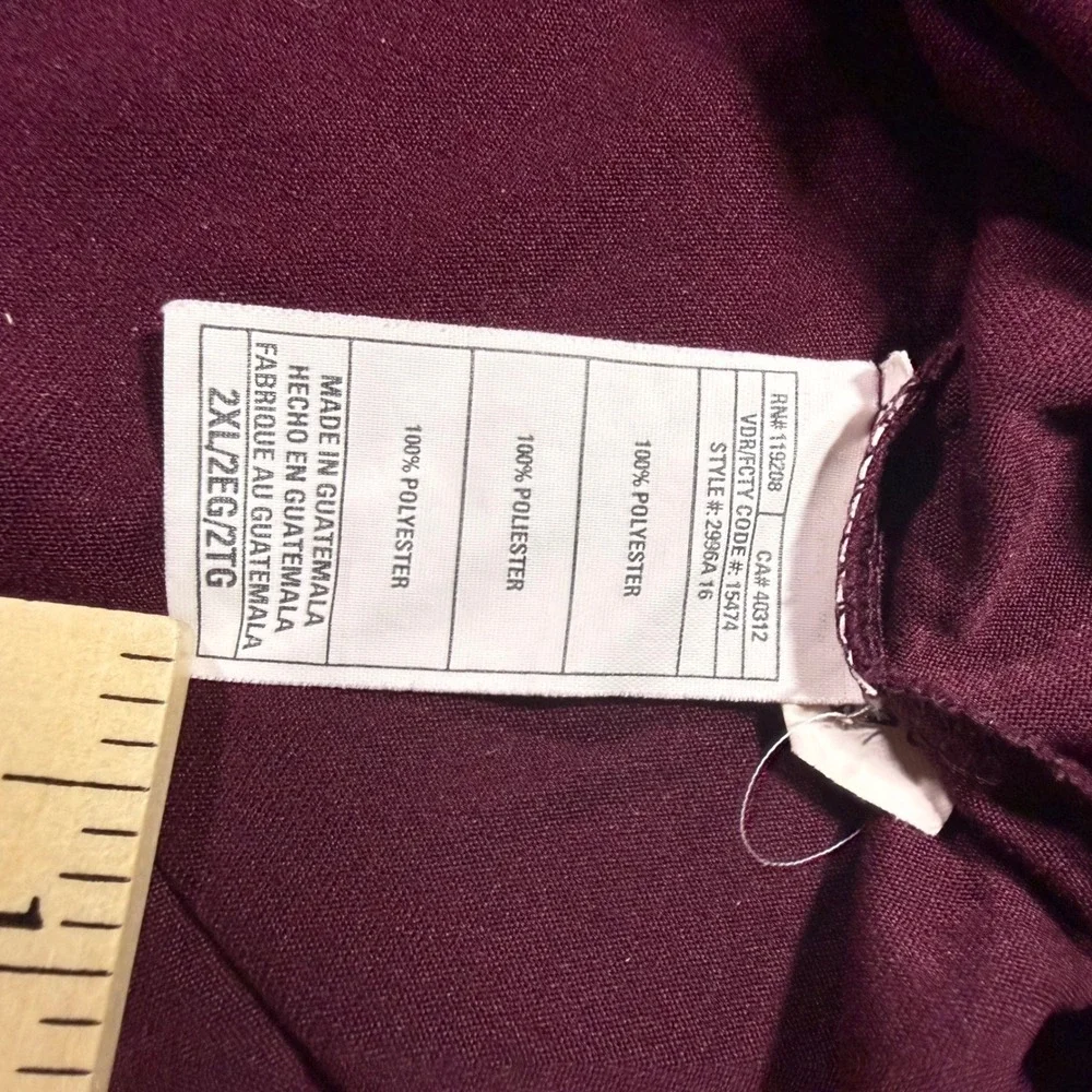 Adidas Mens Texas A&M Aggies Climalite Maroon Graphic T-Shirt 2XL 2996A 16